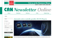 Desktop Screenshot of can-newsletter.org